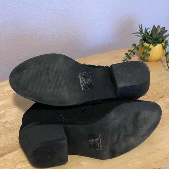 Black booties girls youth - Picture 3 of 6